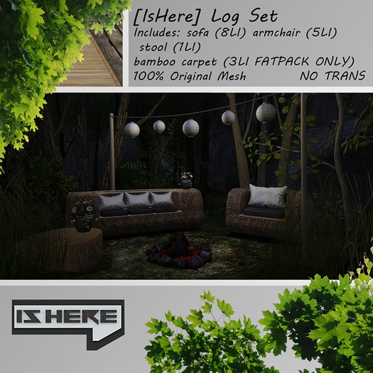 [IsHere] Log Armchair PG