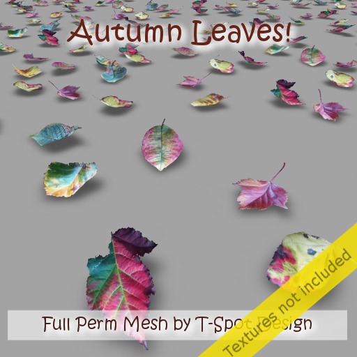 T-Spot Mesh - Autumn Leaves - Full Perm - LI=1.1-1.9
