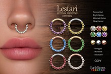 EarthStones Lestari Septum Piercing - Fatpack