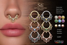 EarthStones Siti Septum Piercing - Fatpack