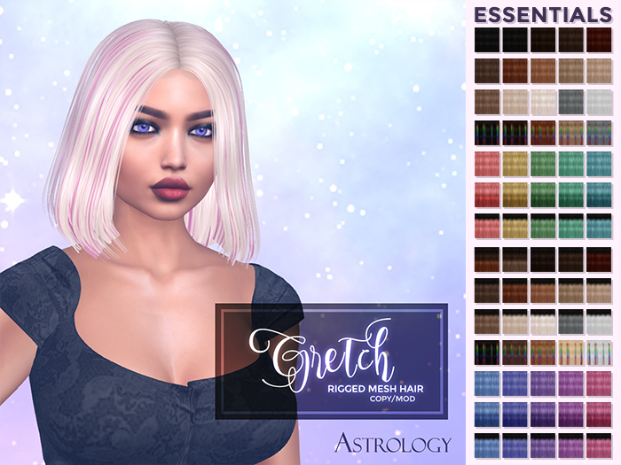 Hair by Astrology: Gretch ~ Essentials