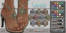 EarthStones Callista Sandals - Treasure Pack - Maitreya