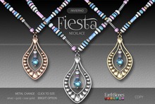 EarthStones Fiesta Necklace - Invierno
