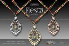 EarthStones Fiesta Necklace - Otono