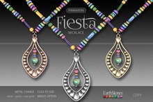 EarthStones Fiesta Necklace - Primavera