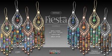 EarthStones Fiesta Earrings - Fatpack