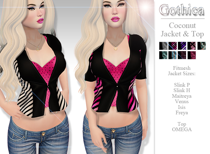 ~{Gothica}~ Coconut Jacket&Top DEMOS - Wear