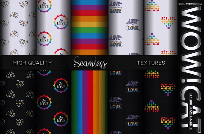 TEXTURE WOW!CAT FULL PERM LGBT PACK 43