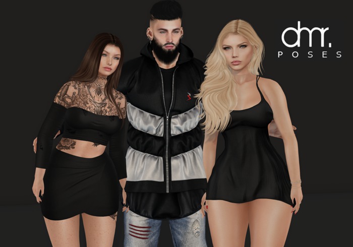 [DAMOOUR ] - Poses Friends 5