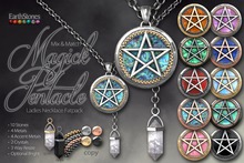 EarthStones Magick Pentacle - Ladies Necklace Fatpack