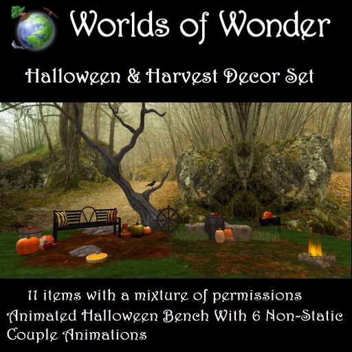 WoW Halloween Decor Set (Boxed)