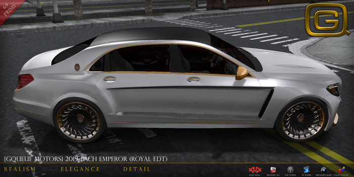 [GQueue Motors] 2019 Bach Emperor (Royal Edition) (v1.0.7)