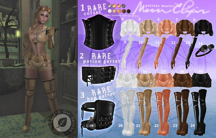 Moon Elixir - Potions Master - OUTFIT - Lara - Faun