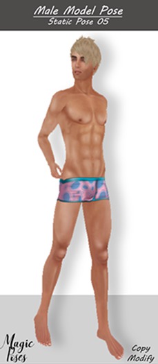 Magic Poses-Male Model Pose-05