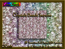 Crystals Beads Sequins Textures