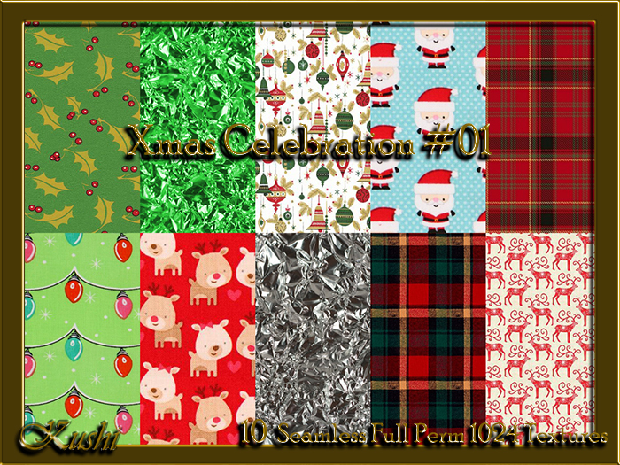 Xmas Celebration #01 Textures