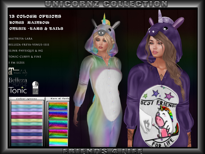 TS-UnicornZ-Onesies-Friends