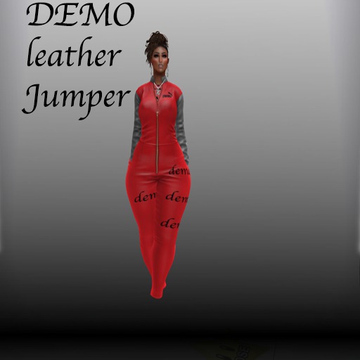 DEMO leather Jumper