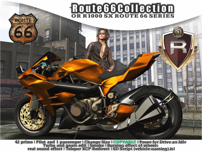 OR R1000 SX ROUTE 66 SERIES 