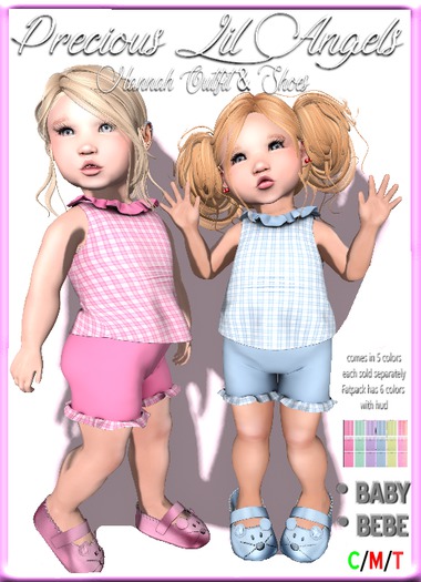 PLA - Hannah Outfit & Shoes Blue