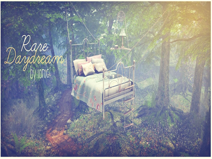 ionic : Daydream Bed & Lamp RARE