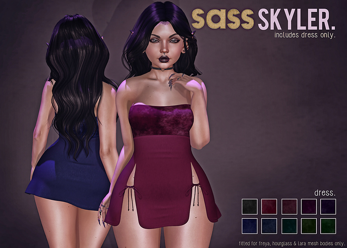 sass [skyler] freya hourglass lara