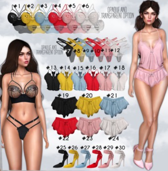 Second Life Marketplace - * 2 - Addams // Aileen Bra // Maitreya