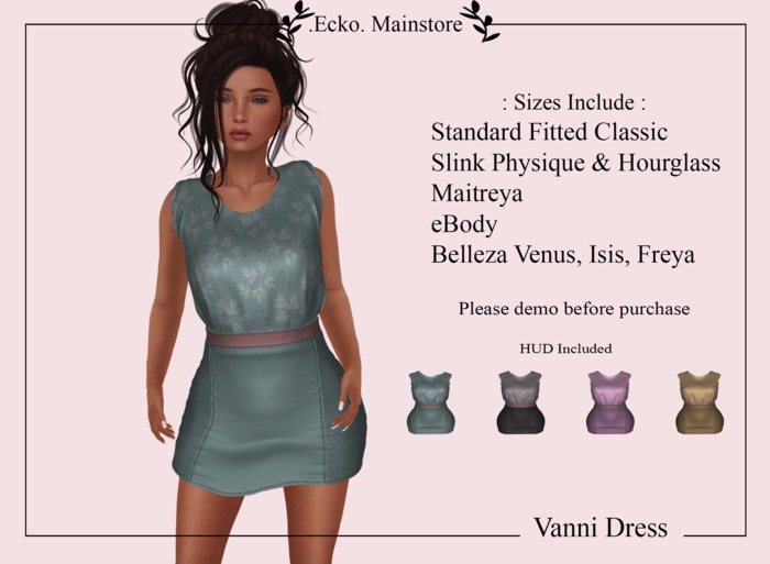 .Ecko. Vanni Dress 