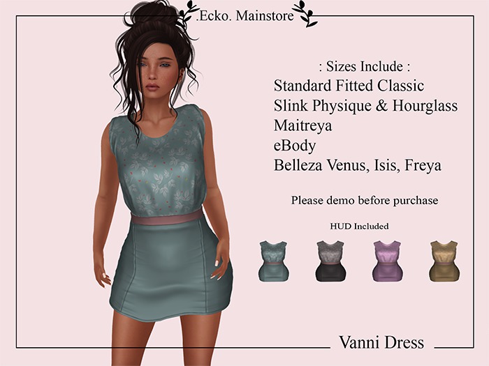 .Ecko. Vanni Dress [Demo]