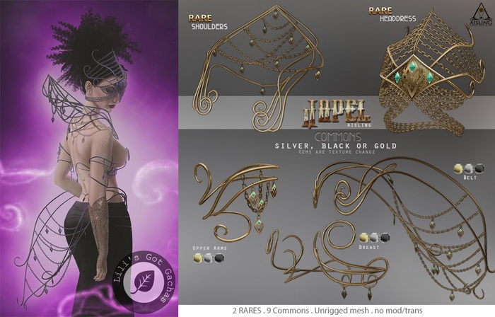 .aisling. Japel - COMMONS - {BLACK}