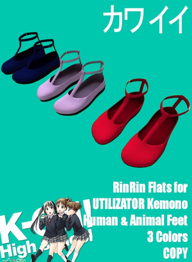 KO-H RinRin Flats Kemono