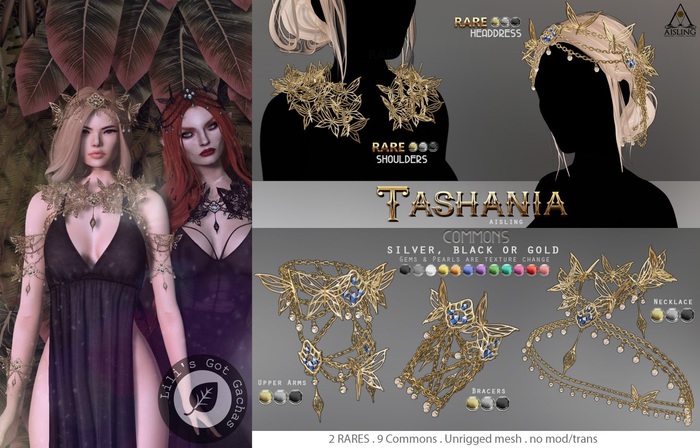 .aisling. Tashania - COMMONS (Black)