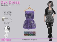Oyx Dress With Hud Washed