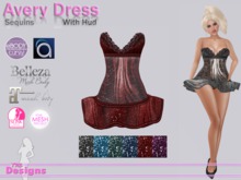 Avery Dress With Hud Sequins
