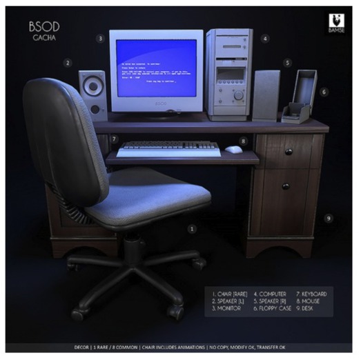 8. :BAMSE: BSOD Gacha - Mouse