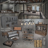 Rassuel-Urban Loft-Bench (Grey)