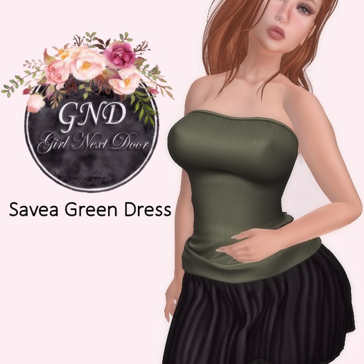 .::CND::. Savea Green Dress