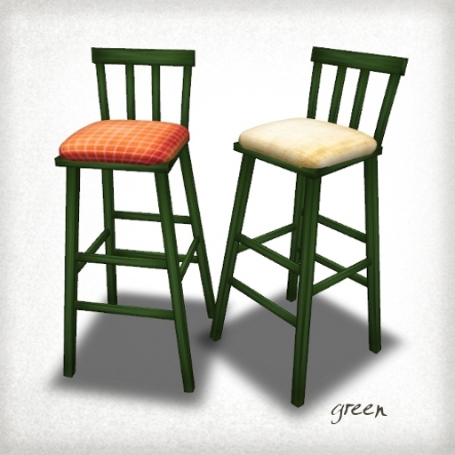 counter chair/green