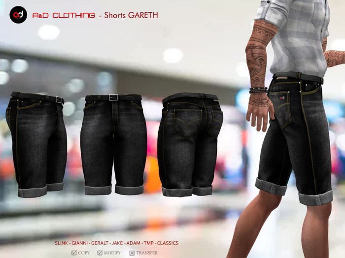 A&D Clothing - Pants -Gareth- Ebony