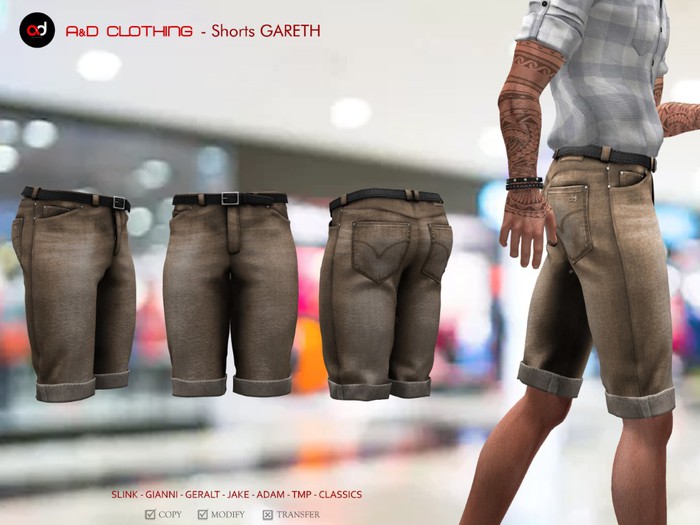 A&D Clothing - Pants -Gareth- Brown