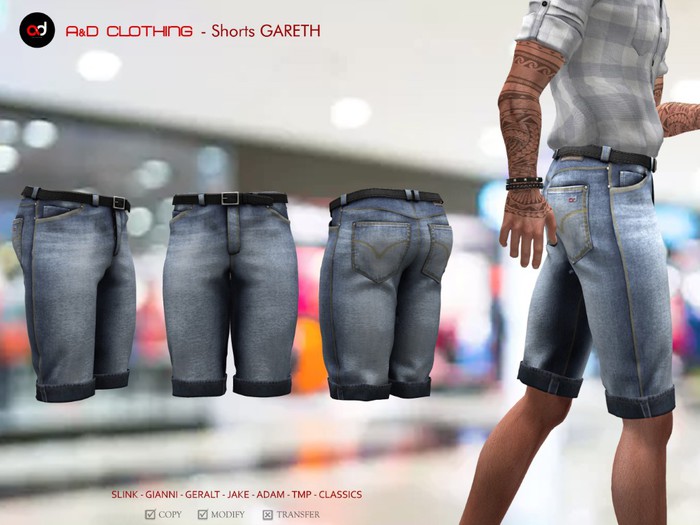 A&D Clothing - Pants -Gareth- Stonewashed