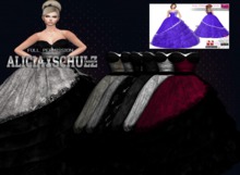 [ASFP] Texture for MI962551 Strapless Ball Gown with Ruffles FITMESH set 2