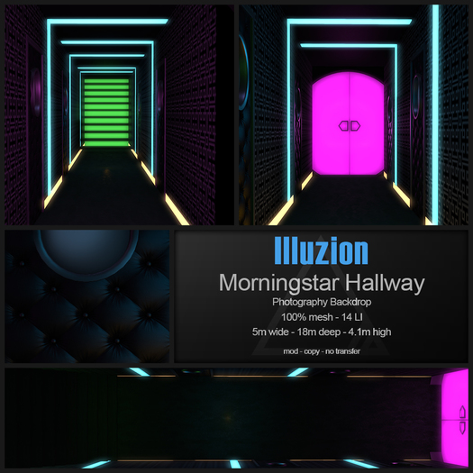 illuZion - Morningstar Hallway Backdrop