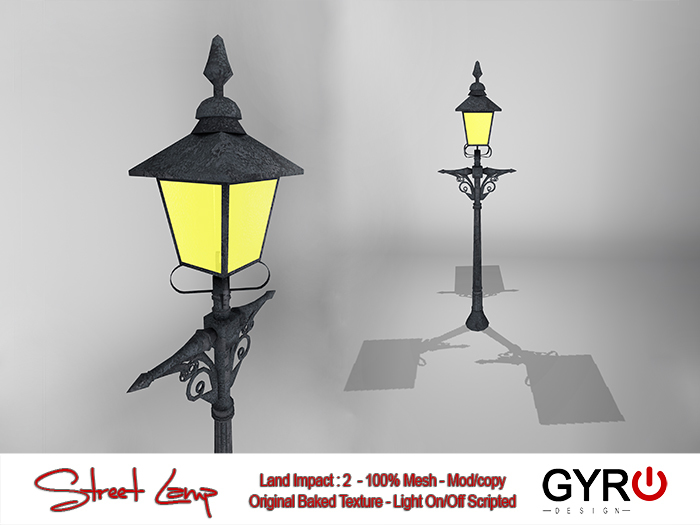 Street Lamp - Mesh - Lowprim 