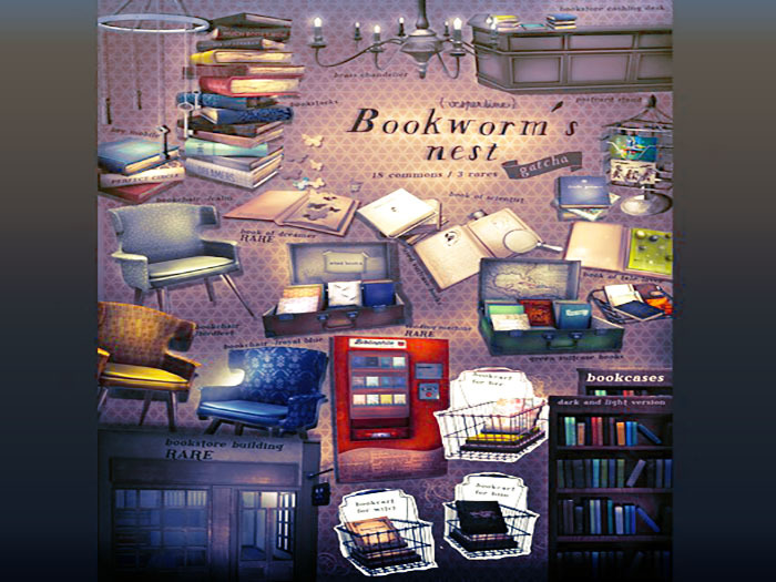 {Vespertine} Bookworm's Nest Complete Set w/ RARE's