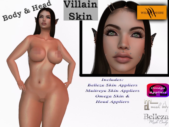 [Wilde Desire] Villain Skin