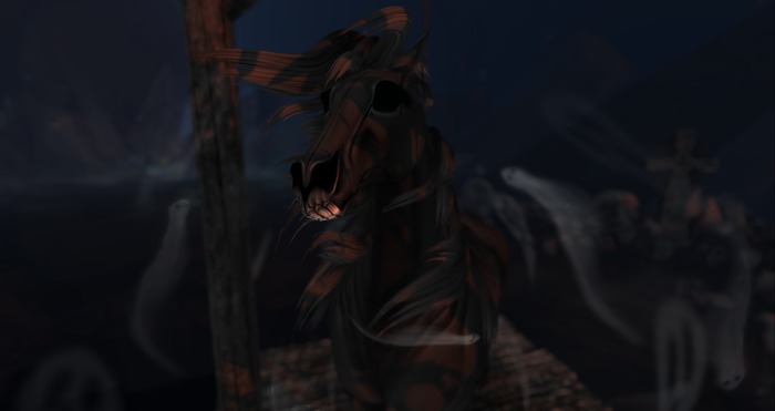 Skin for Teegle Horse "Horse Apocalypse" 