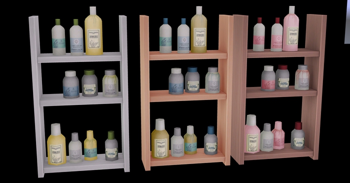 *MG* Shelf decor lux