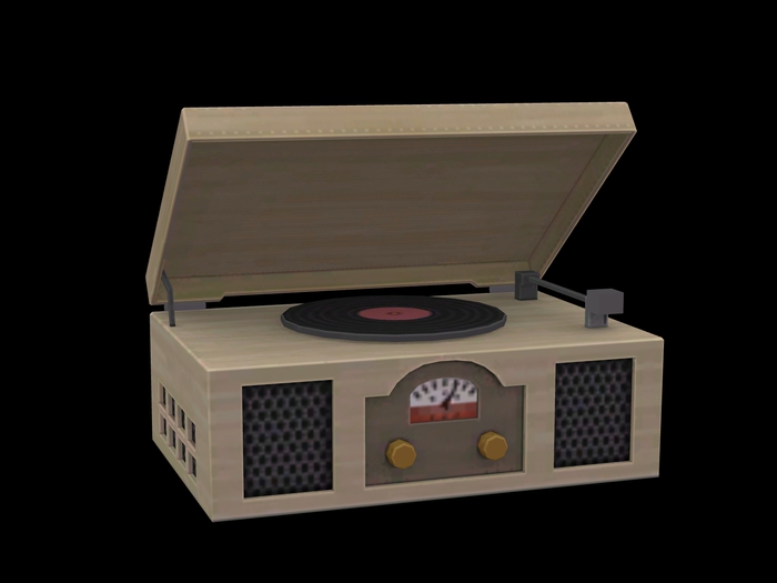 MG Vitrola Retro
