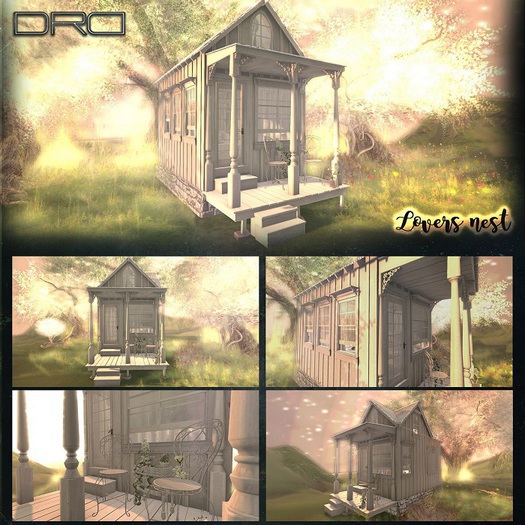 DRD LN LOvers nest cottage door